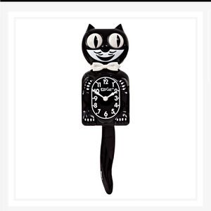 Classic Black Kit-Cat Klock (15.5″ high)